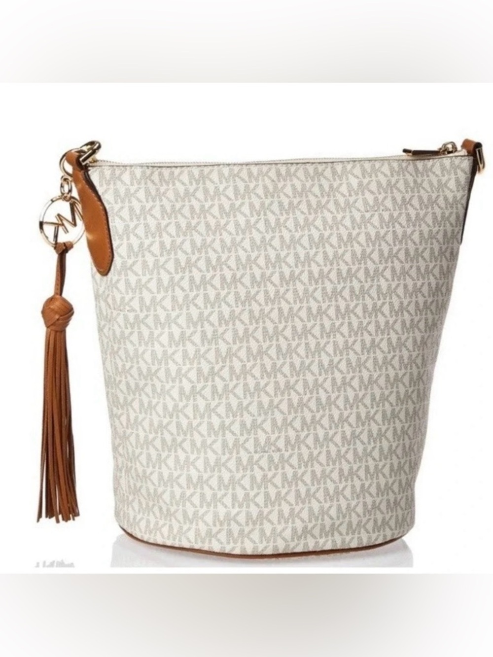 NWT Michael Kors Brooke Medium Bucket Shoulder Bag - Picture 4 of 9